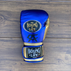 Qualité supérieure tout neuf professionnel pas de boxe pas de vie gants de boxe crochet boucle fermeture cuir réglable dragonne pleine - Product Image 4