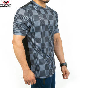 Nueva llegada Hombres Oem Servicio Sublimación Camiseta Pakistán Hecho Oversized Ringer Pullover Hombres Sublimación Camiseta - Product Image 2