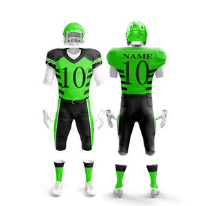 Custom Team Player Name American <b>Football</b> Uniform for Youth - Product Image 1