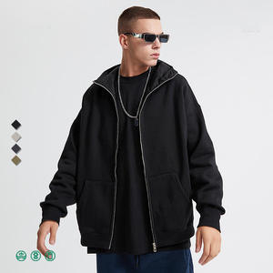 En vrac 300 GSM Hoodies Coton Léger Unisexe Sweats Confortable Chaud Élégant Porter Usine Directe En Gros Approvisionnement - Product Image 5