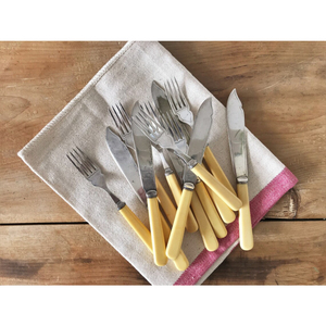 Juego de cubiertos de madera con mango de hueso y diseño estándar, perfecto para hoteles, hogares, restaurantes y bodas, procedente de la India. - Product Image 6