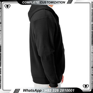 Custom oversize heavyweight vintage sudaderas con capucha para los hombres de alta calidad streetwear hombres sudadera - Product Image 3