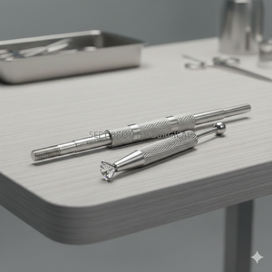 Poignée de tapotement chirurgicale orthopédique, instrument de précision en acier inoxydable, réutilisable - Product Image 5