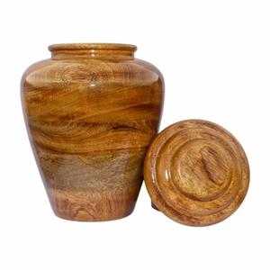 Latest Design Wooden Cremation <b>Urns</b> for Human Ashes Available at <b>Large</b> Quantity from Indian Exporter and Manufacturer from India - Product Image 2