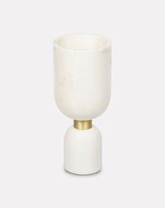 Vase à fleurs décoratif en marbre de marque privée pour le style du hall d'hôtel, offrant un look haut de gamme et une beauté durable en pierre - Product Image 6