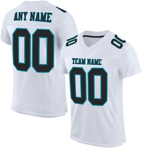 Maillots de football américain personnalisés de haute qualité 2026 100% polyester Impression par transfert thermique Respirant Séchage rapide Évacuation de l'humidité - Product Image 2