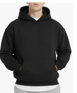 High Quality Men's <b>Hoodie</b> <b>Oversized</b> Fit Custom Logo Plain Dyed Fleece Pullover Wholesale Bangladesh Factory Direct Streetwear - Product Image 6