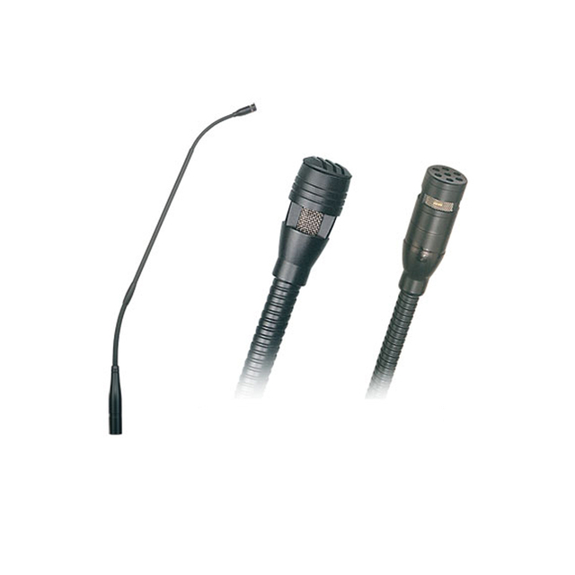 Cardioid Polar Pattern Desktop Condenser Wired Metal Microphone for Conference Use with Podium Mount