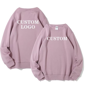 Sweat-shirts d'hiver pour hommes à sublimation brodée, sweats à capuche épais en coton, col rond surdimensionné, écologiques, séchage rapide, 500g - Product Image 2