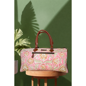 Sac de voyage pliable en cuir vert olive Geneva Garden pour la gym, le fitness, le yoga et les activités de plein air - Product Image 1