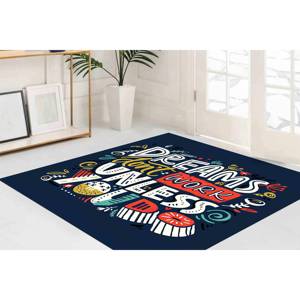 Alfombra con estampado de ensueño, alfombra suave no tejida, lo que te asegura que tus sueños se hagan realidad. - Product Image 1