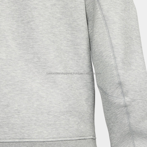 Sweat-shirts à capuche zippés pour hommes, coupe classique, doux, de qualité supérieure, tendance 2024, écologiques, confortables, en coton et polyester, vente en gros, personnalisables - Product Image 5