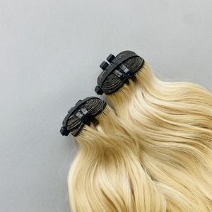 Raw Blonde 613 Hair Colors Straight Bundles Hair Extensions Blonde Human Hair from 8-40 inches Super Double Drawn Human Hair - Product Image 2