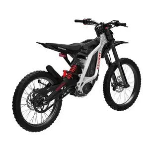 Pronto para o Envio 2023 Luz Original Abelha X Poderosa 5400W Dirt Ebike Adulto Bicicleta Elétrica