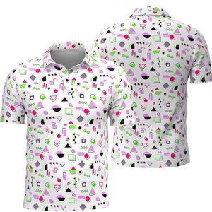 Élasthanne 100% coton personnalisé pour polo pour hommes de taille plus Écologique Séchage rapide Anti-rétrécissement Anti-boulochage pour Polo Sublimation - Product Image 3