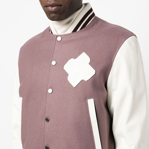 High Quality Custom <b>Canvas</b> <b>Men's</b> <b>Jackets</b> New Stylish Versity Casual Wear with Stand Collar Wholesale Sale Versity <b>Mens</b> <b>Jackets</b> - Product Image 4