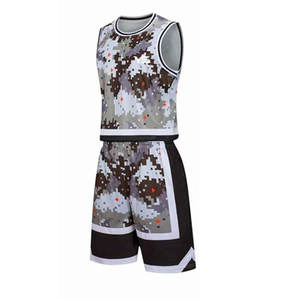 Maillot de basket-ball de couleur unie fabriqué au Pakistan, vêtements de Sports de plein air - Product Image 1