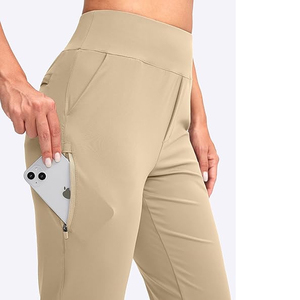 Pantalons de golf à jambe droite pour femmes de haute qualité pantalons courts extensibles pantalons longs de golf anti-rétrécissement bas de golf respirant - Product Image 4
