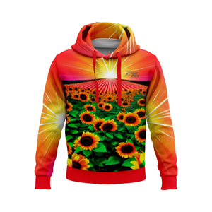 Sudaderas con Capucha de Manga Larga para Adultos, Diseño Moderno, Algodón Combinado, Estampado por Sublimación, para Invierno - Product Image 2