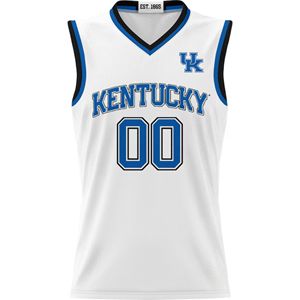 Camiseta de Baloncesto Personalizada de los Wildcats de la Universidad de Kentucky, Estilo Personalizado de Alto Rendimiento, Transpirable, Talla Grande, Unisex, 100% - Product Image 2