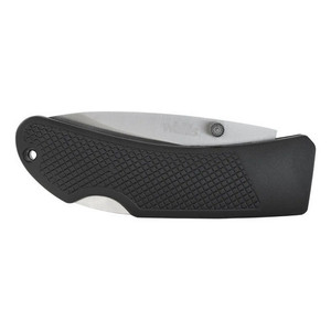 Coltello con serratura Wallis K270347 con manico nero e lama liscia - Product Image 5