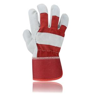 Gants de soudage de jardin en cuir Sunland Gants en cuir de chèvre Gants de travail de sécurité en cuir industriels pour la construction - Product Image 3