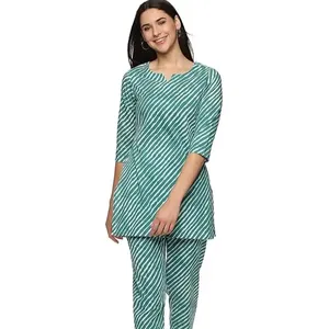 Beautiful clothing Suit Pajamas OEM/ODM High Quality Apparel verified suppliers Nightwear design women casual dress Factor