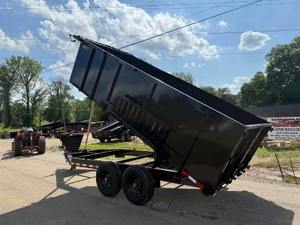 High Capacity Four <b>Wheel</b> 7x14 Dump <b>Trailer</b> Farm Dump <b>Trailer</b> <b>For</b> Sale - Product Image 2