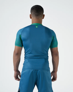 Maillots de compression respirants personnalisables MMA BJJ Rash Guard 2026 – Vente en gros, polyester à transfert thermique, écologique - Product Image 4