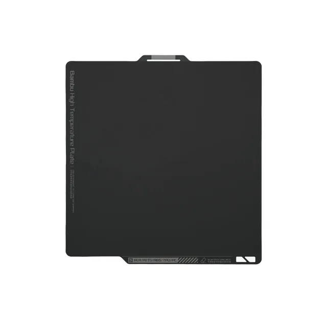 Flexible Build Plate for Bambu Lab H2D X1 X1C P1P 3D Printer Parts New Flex Plate Double Sided Textured PEI Magnetic Build Plate