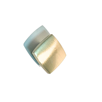Poignées de tiroir carrées modernes et simples, petites, à choisir parmi plusieurs couleurs, boutons de meubles pour chambre, salle de bain, extérieur, hôtel, en alliage de zinc