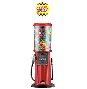 Kwang Hsieh 21" Metal Gas Pump Style Gumball <b>Machine</b> - Product Image 1