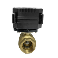 Prix fabricant mini 3v 6v dc moteur actionneur actionné électrovanne à boisseau sphérique électrique
