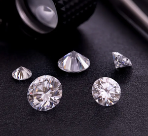 CVD enduit DEF couleur VVS 1ct 2ct 3ct gros laboratoire créé pierre précieuse ronde brillante coupe homme fait diamant pierre - Product Image 3