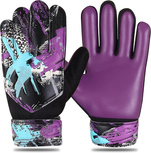 Gants de gardien de but en latex de haute qualité, imperméables, avec sangle de poignet réglable, design épaissi pour l'entraînement des adultes - Product Image 1