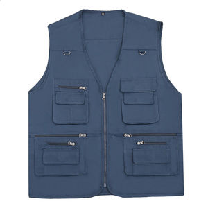 Chaleco de Invierno para Hombre de Alta Calidad al por Mayor, Talla Grande, Múltiples Bolsillos, Cortavientos, Transpirable y Ecológico - Product Image 6