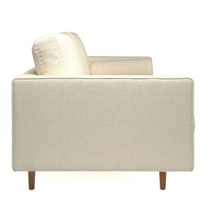 SFB68051 12-Legged Wooden Three-Seat <b>Sofa</b> 180x82cm Square Loveseat Upholstery Extendable Furniture Set <b>for</b> Living Rooms <b>Sponge</b> - Product Image 4