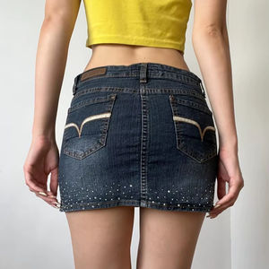 กางเกงยีนส์ขาสั้นทรงวินเทจ - Product Image 1