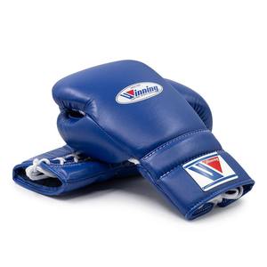 Guantes de Boxeo Profesionales de Primera Calidad para Competencia, Muay Thai, Kickboxing, Entrenamiento, con Cordones y Logotipo Personalizado - Product Image 2