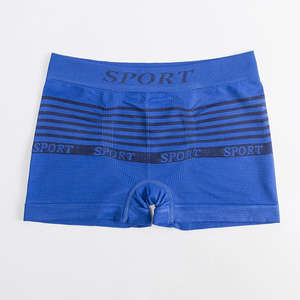 Sous-vêtements pour hommes personnalisés sans couture respirant Boxer Shorts Fashion Relax U Design Men Boxer Panties Vente en gros - Product Image 2