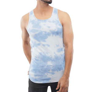 Camiseta Deportiva sin Mangas para Hombre, Camiseta de Gimnasio, Camiseta de Fitness, Ropa de Entrenamiento de Culturismo, Ropa Deportiva sin Mangas de Poliéster/Algodón de Secado Rápido - Product Image 1