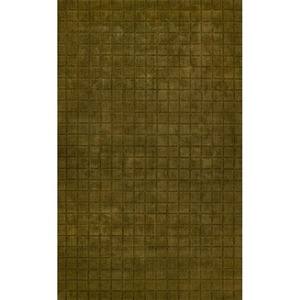 Tapis moderne minimaliste à motif carré vert, tissé à la main, design en grille, pour la décoration de la maison, cadeau de Noël pour le salon, utilisation en pique-nique - Product Image 6
