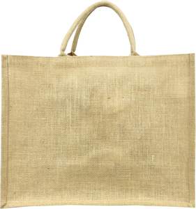 Sac fourre-tout en jute imprimé personnalisé écologique avec poignée en coton réutilisable Textiles personnalisés couleur et taille personnalisées de haute qualité - Product Image 3