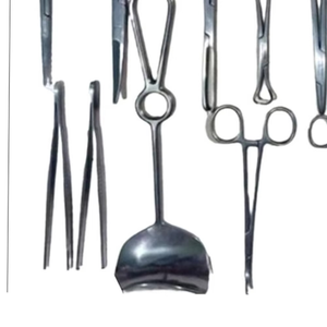 Ensemble de 31 instruments chirurgicaux majeurs manuels en acier inoxydable de haute qualité, certifiés CE pour les cliniques - Product Image 3