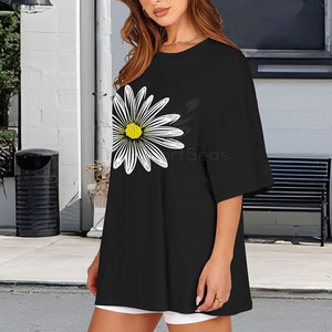 T-shirt surdimensionné classique à la mode décontracté Streetwear coupe ample t-shirt surdimensionné pour un style tendance et décontracté - Product Image 4
