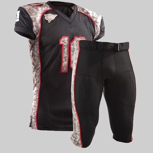 Conjuntos de uniformes de fútbol americano personalizados, camisetas y pantalones duraderos transpirables de alta calidad directos de fábrica para equipos juveniles - Product Image 2