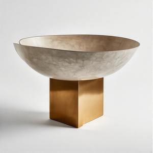 Crown Nest Royal Serving Bowl en forma redonda personalizada para el hogar Hotel Wedding Serving Decoration Use Bowl - Product Image 4