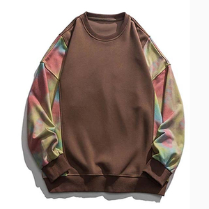 Sudadera con Capucha para Hombre, 100% Algodón, Corte Holgado, Transpirable, Cálida, Estilo Casual, Combinable con Pantalones, Diseño de Camuflaje, Ecológica - Product Image 1