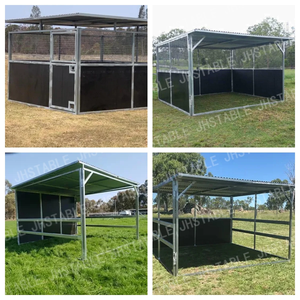 Portable bas prix taille personnalisée plastique bois temporaire cheval boîtes de décrochage stables <span class=keywords><strong>abri</strong></span> pour <span class=keywords><strong>chevaux</strong></span> - Product Image 4