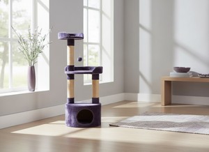 Rascador Amistar de alta calidad, modelo "Mystic Cat", para gatos y gatitos de todas las razas y tamaños. - Product Image 2